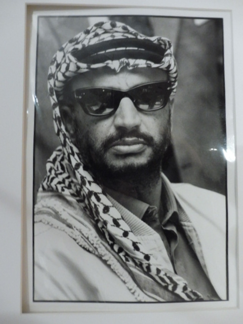 Yasser Arafat. Algeri 1973. (Fotografia originale)